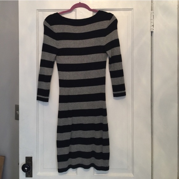 French Connection Striped Sweater Dress - Picture 4 of 7